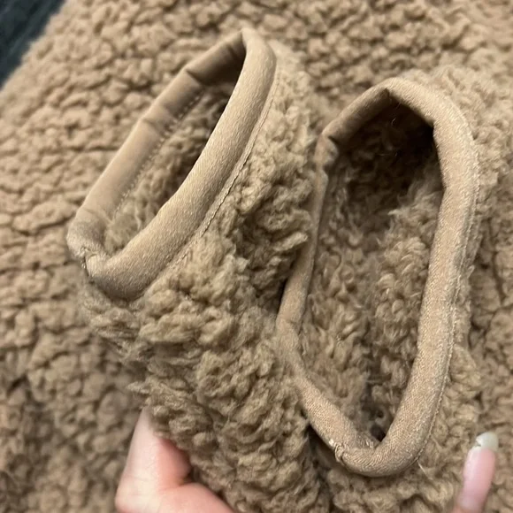 SKIMS Tigers Eye Cropped Zipup Sweater NWT - Picture 7 of 8